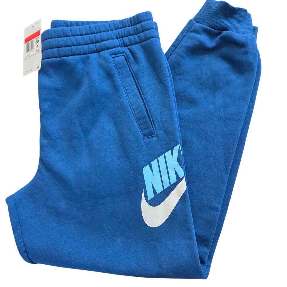Nike NWT Fleece joggers Big Kids size L+ standard fit sweatpants pockets